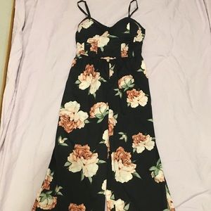 Floral jumpsuit